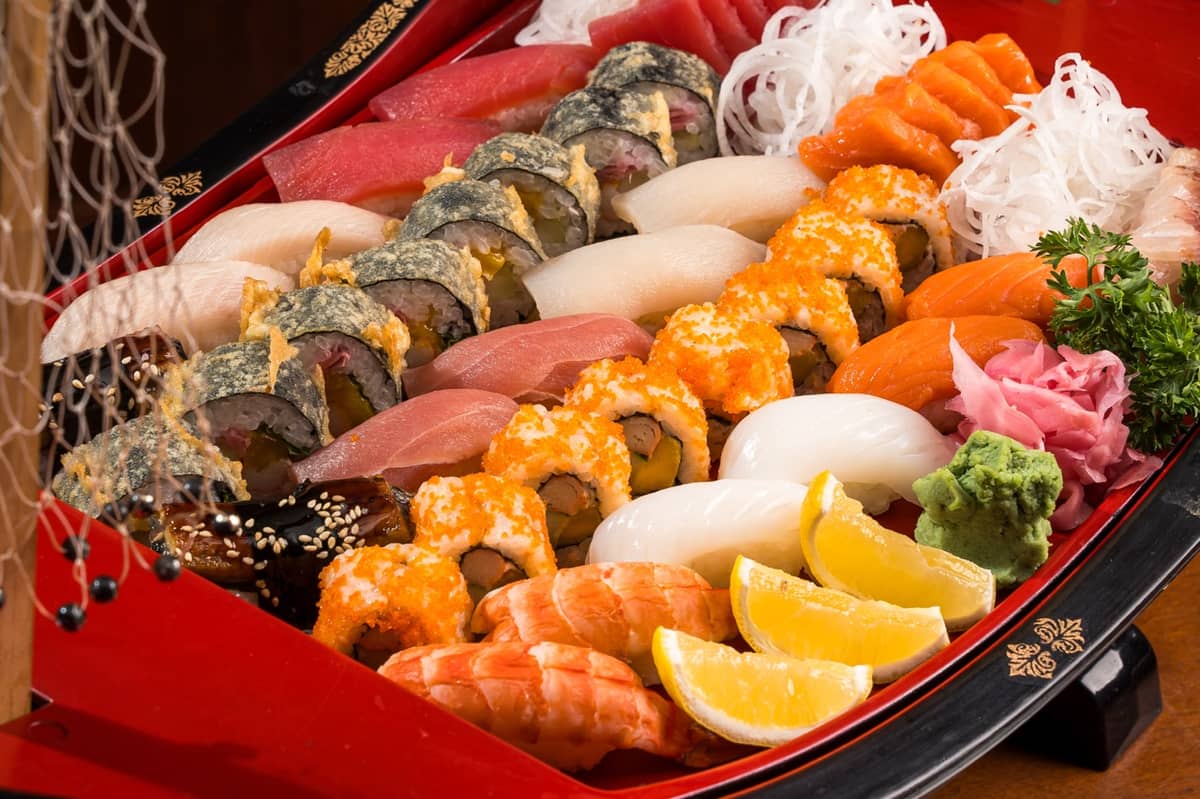 sushi boat.